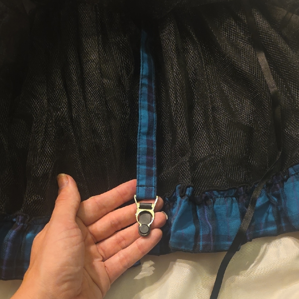 Tripp NYC Black and Blue Dress - Picture 4 of 5